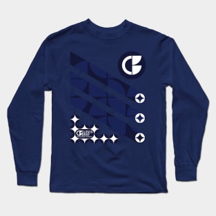 Clovis Bray - Blue Long Sleeve T-Shirt